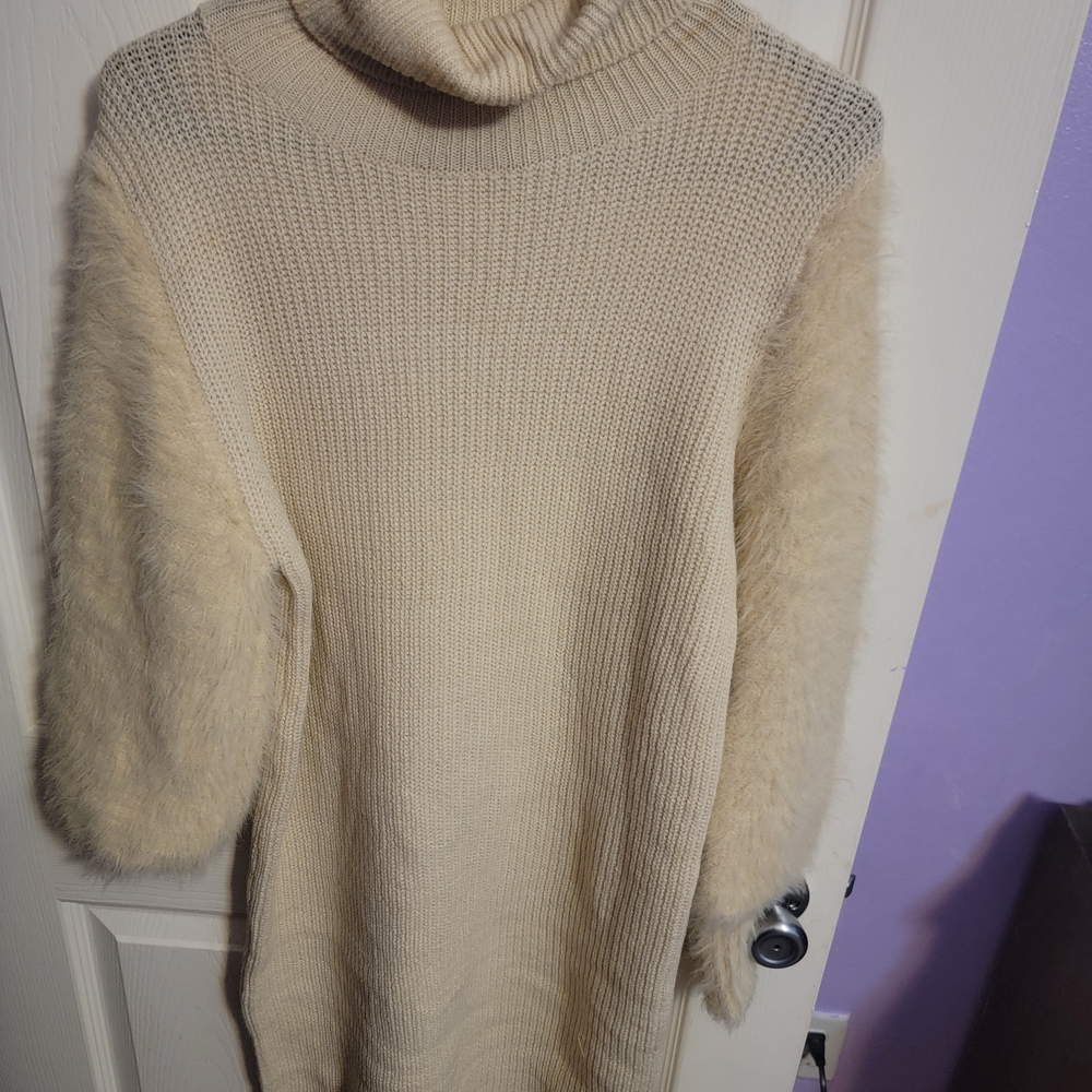 Cozy Cream Turtleneck Sweater